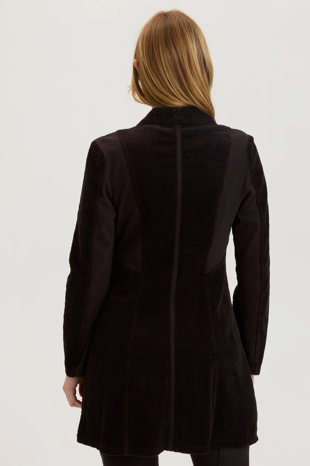 XCVI's Rhodora Long Blazer Black 