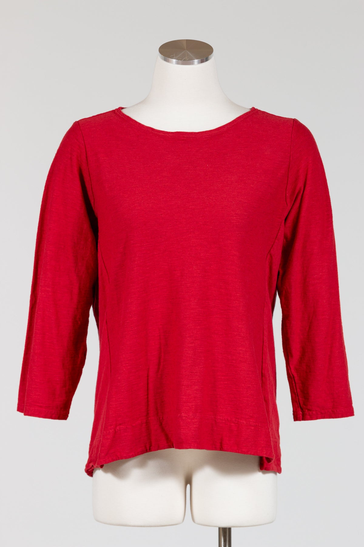 Cut Loose Side Panel Top (Cotton Linen Knit) {Holiday/Butternut