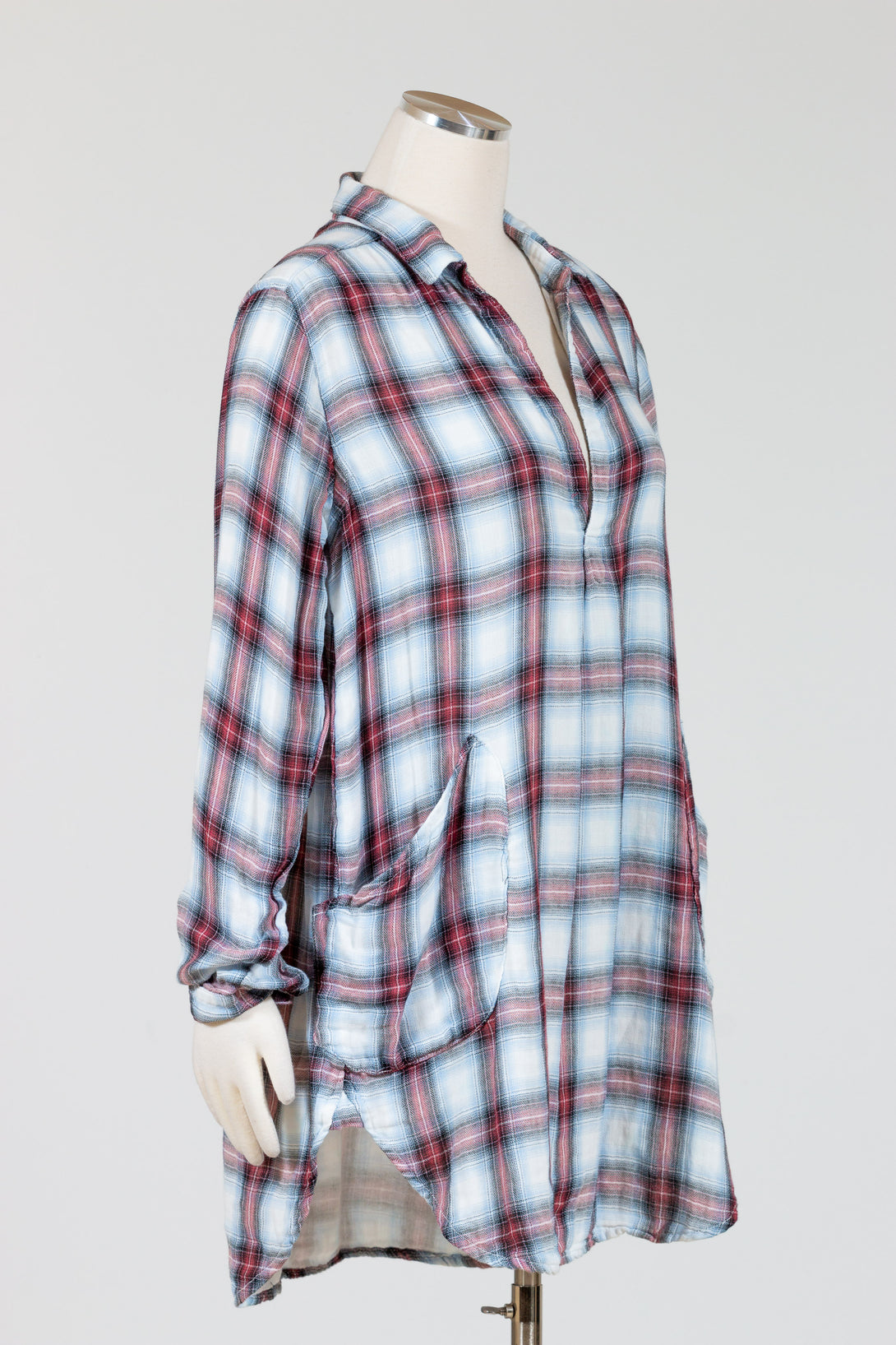 CPShades-Teton-Tunic-Top-Cotton-Plaid-Red-Blue