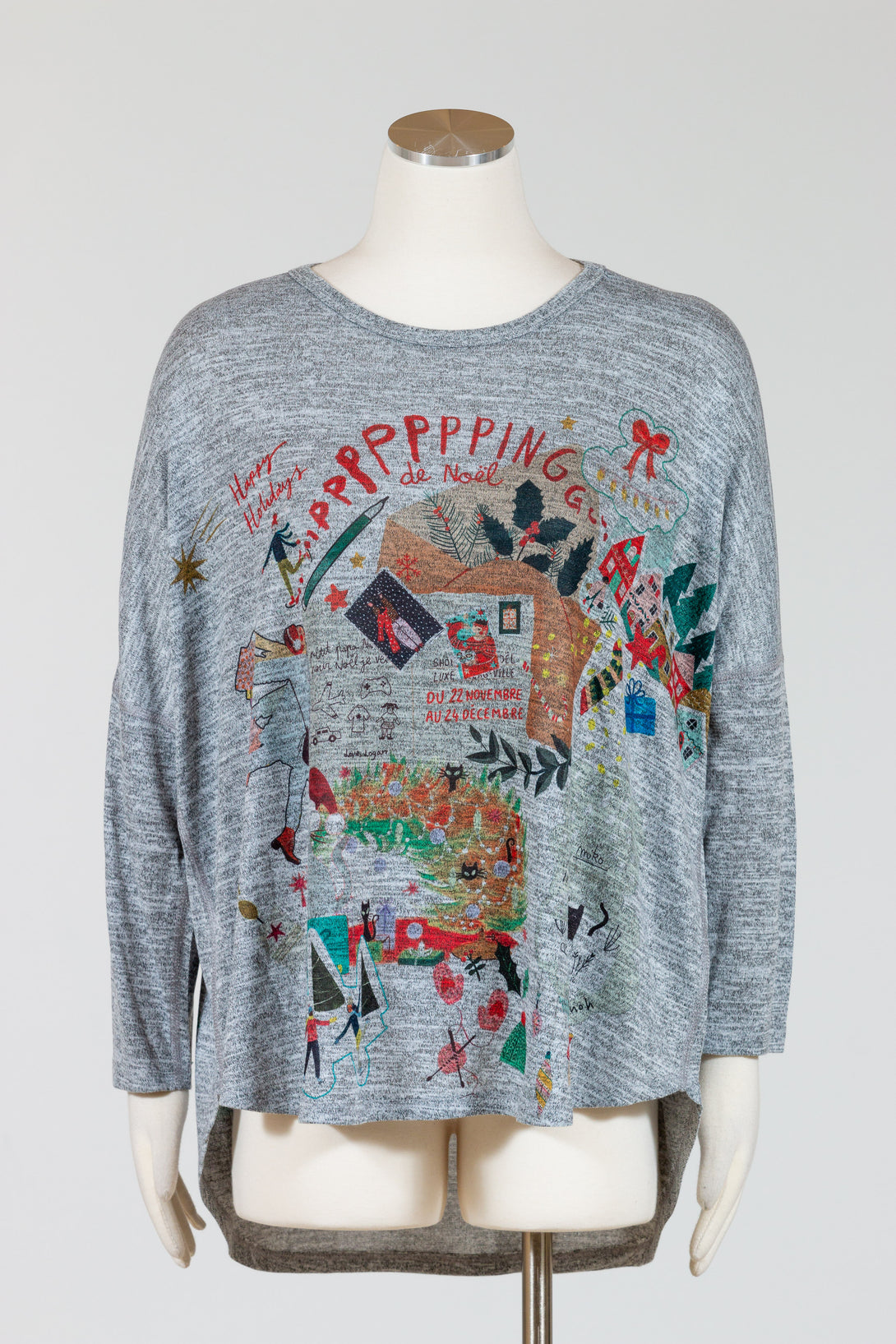 Inoah-HiLo-Dolman-Top-Knit-HollyDays-Print