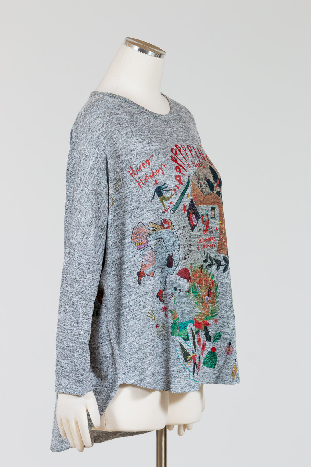 Inoah-HiLo-Dolman-Top-Knit-HollyDays-Print