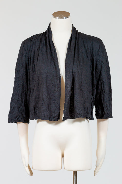 Cropped Crinkle Jacket