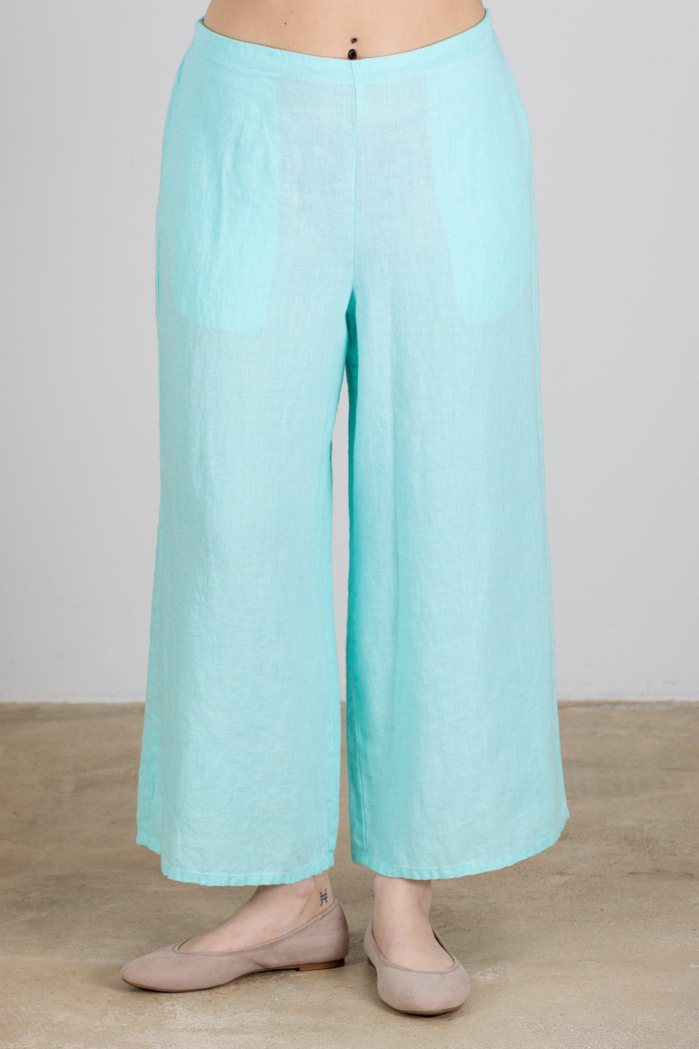 Flax Sociable Flood Pant Mint