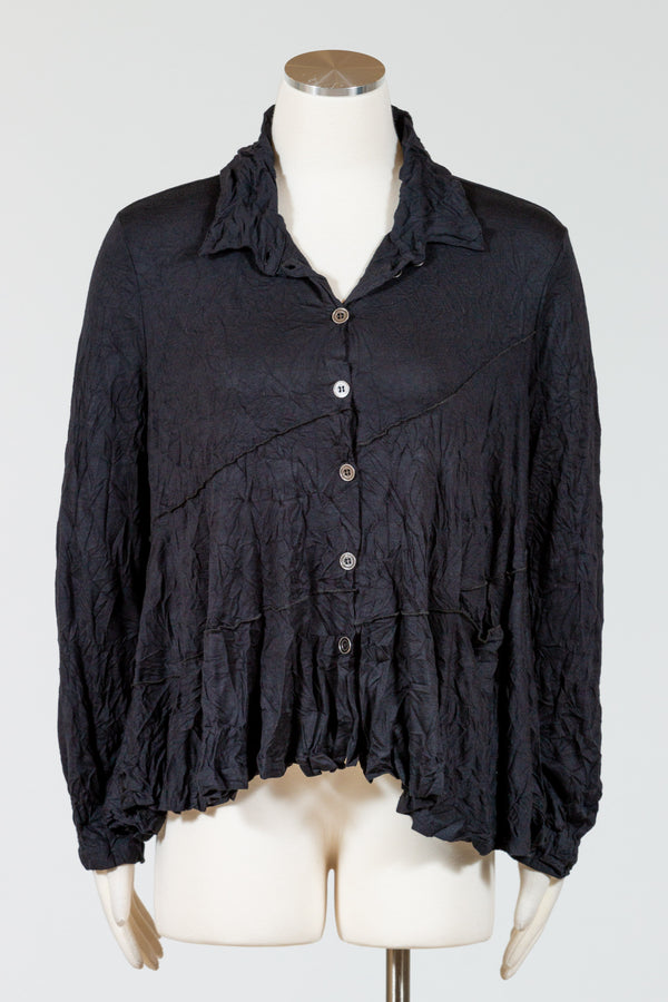 Chalet-Clothing-Elena-Shirt-Black-Crinkle