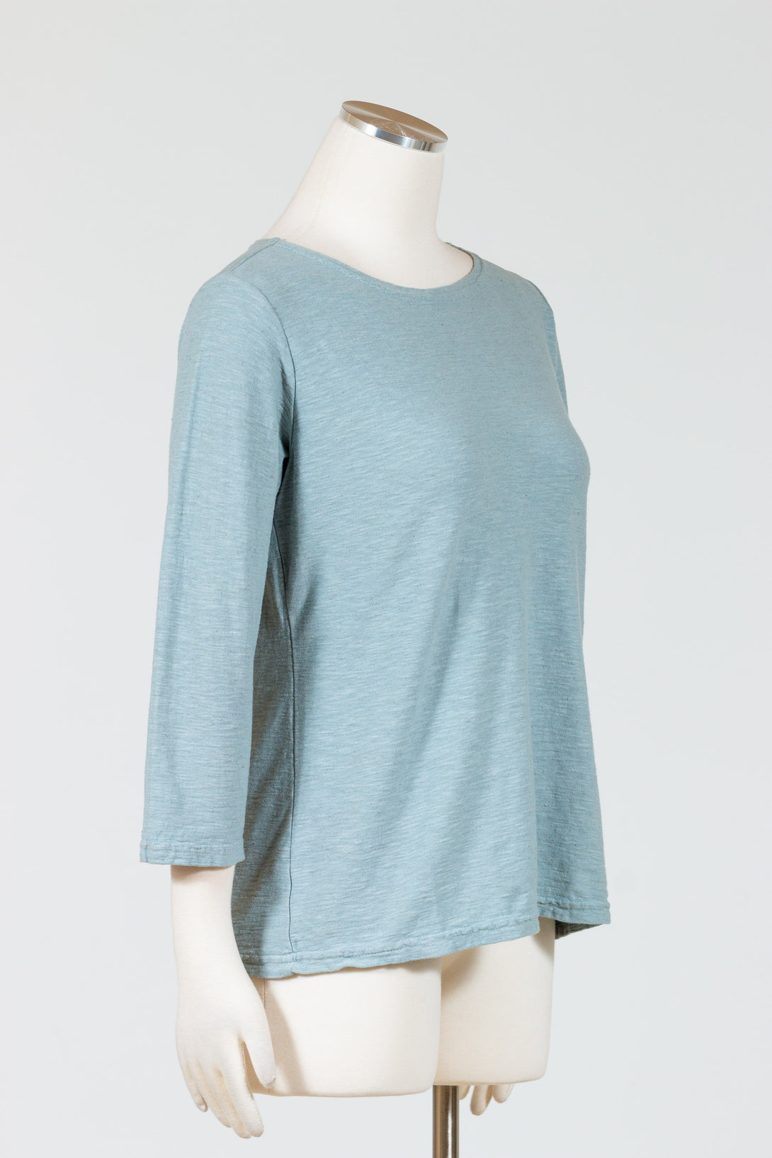 CutLoose-Clothing-34Sleeve-BoatNeck-Top-Cove-Blue