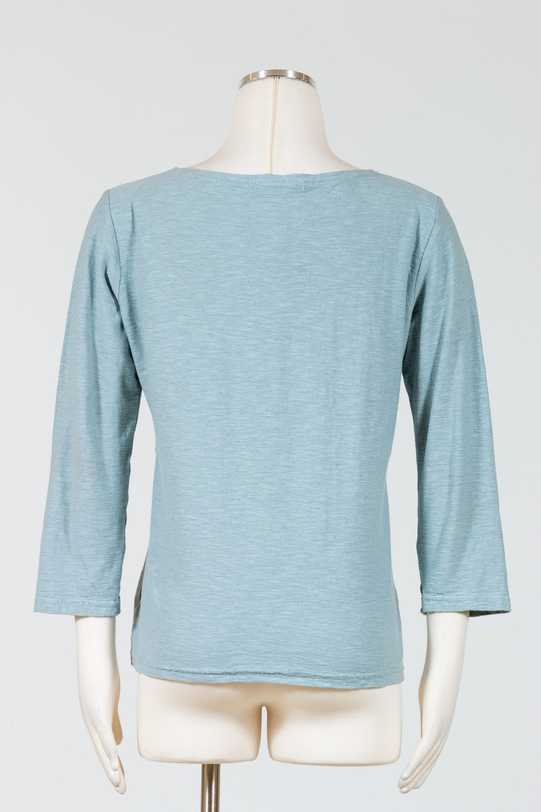 CutLoose-Clothing-34Sleeve-BoatNeck-Top-Cove-Blue