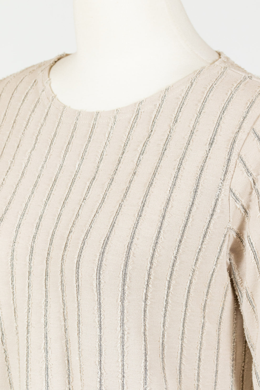 CutLoose-Clothing-34Sleeve-BoatNeck-Top-Moonbeam-Beige-Stripes