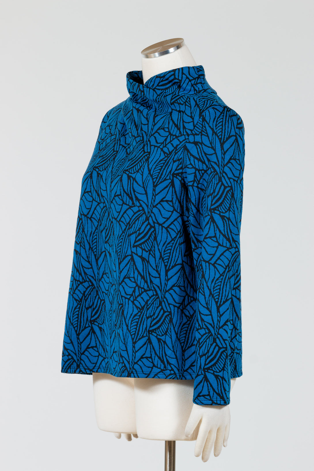 Habitat-Clothing-FallingLeaves-WrapNeck-Top-Cobalt-Blue