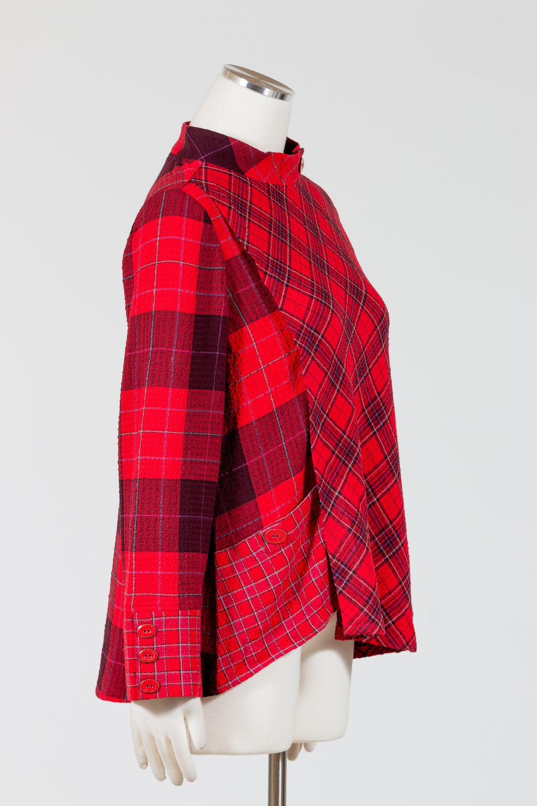 Habitat-Clothing-GirlGonePlaid-ButtonCuff-Top-Apple-Red-Plaid