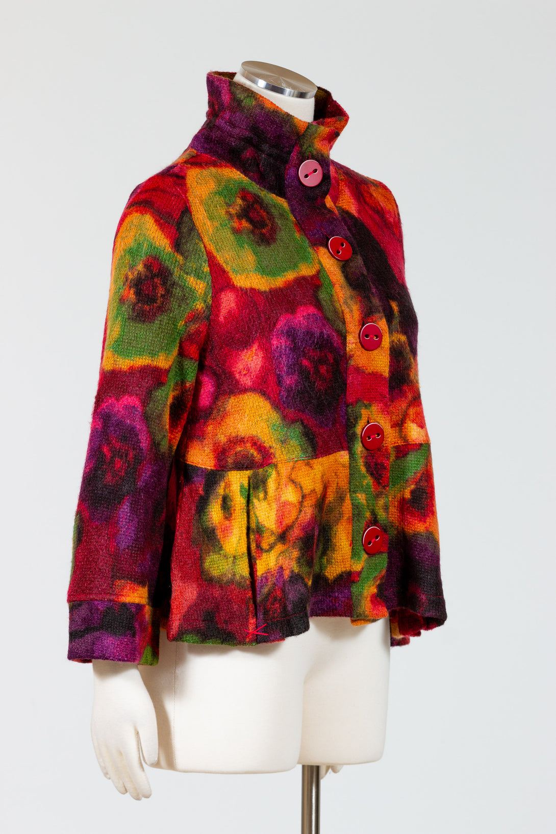 Habitat-Clothing-Abstract-Floral-Retro-Jacket-Apple-Red