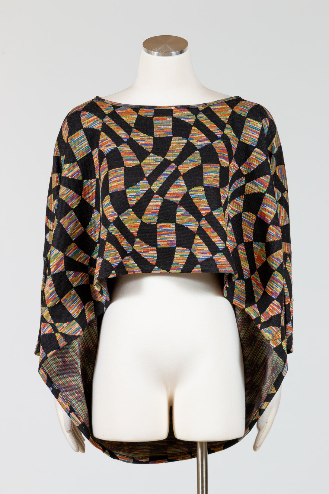 Kozan-Clothing-Grace-Top-Polyster-Spandex-Prism-Multi-Pattern