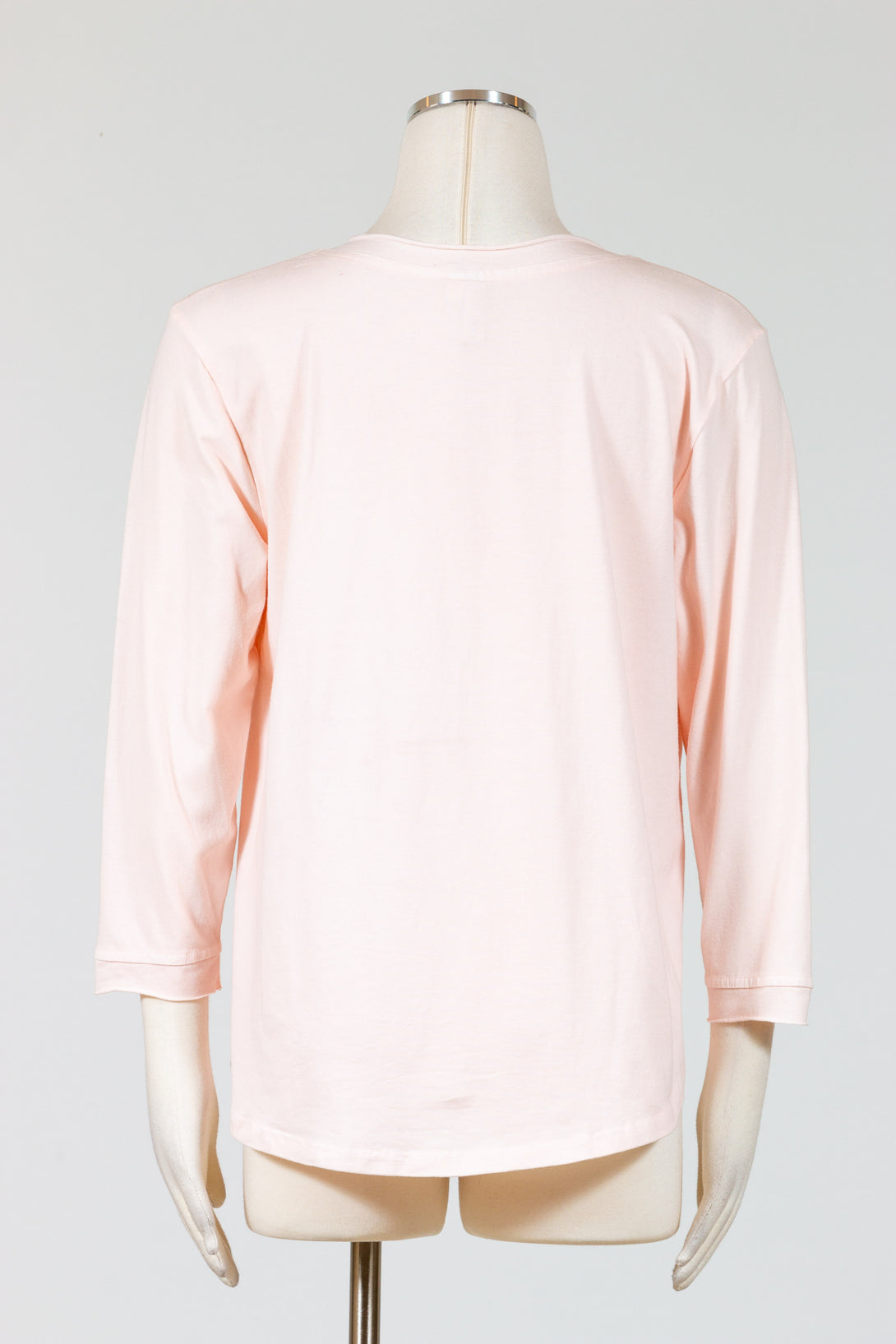 Kleen-Clothing-VNeck-Top-Tee-Cotton-Ice-Pink