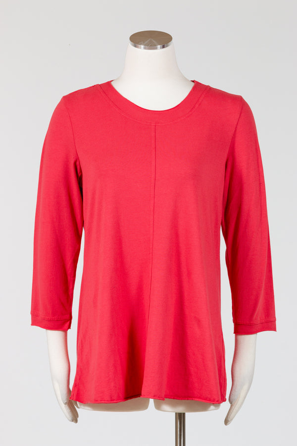 Kleen-Clothing-Top-Tee-Cotton-Apple-Red