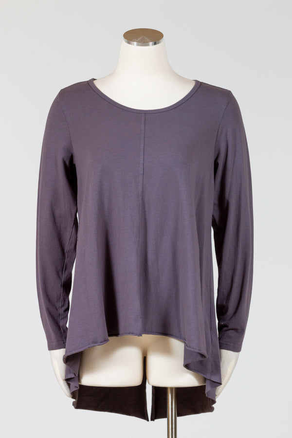 Kleen-Clothing-Top-Tee-LonghSleeve-Cotton-Spandex-Reef-Rock-Grey