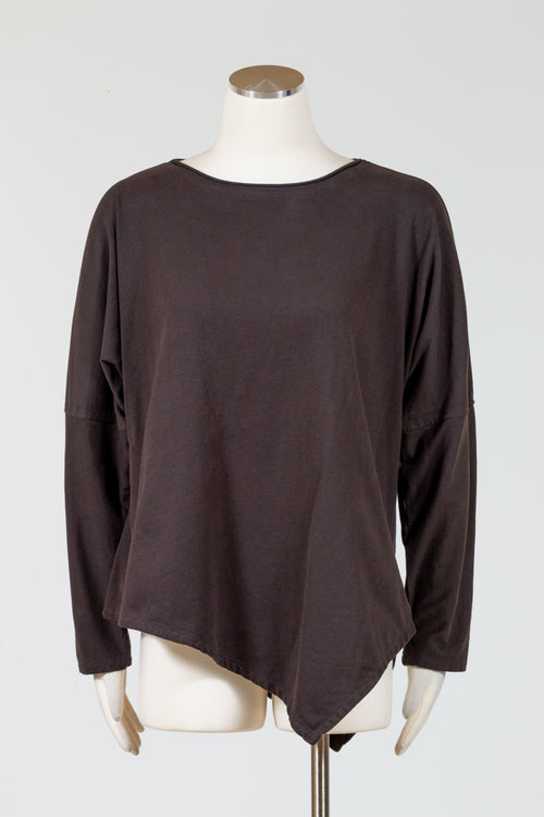 Long Sleeve Asymmetrical Top