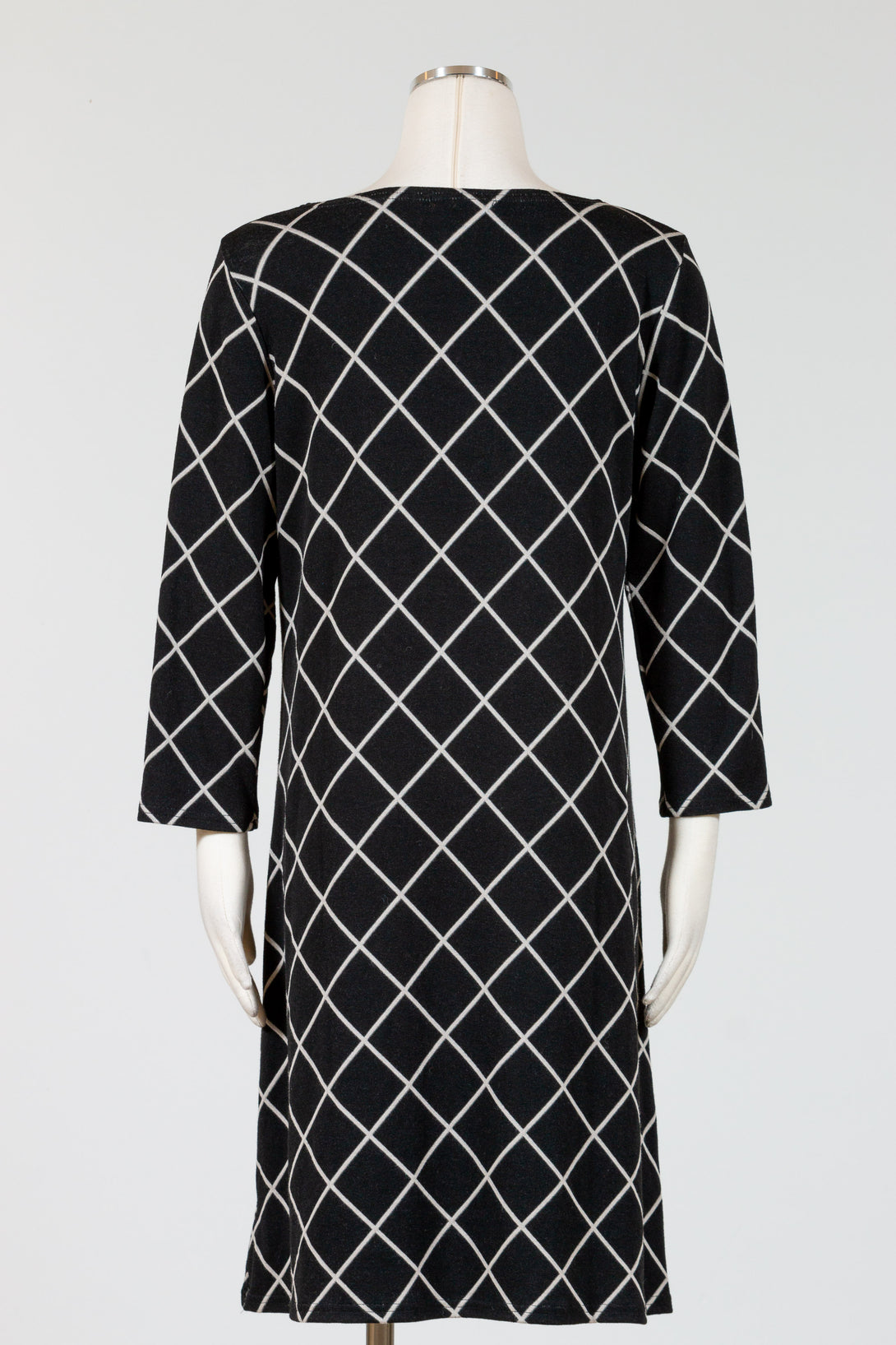 CutLoose-Clothing-BoatNeck-Dress-Moonbeam-Black-White-Squares