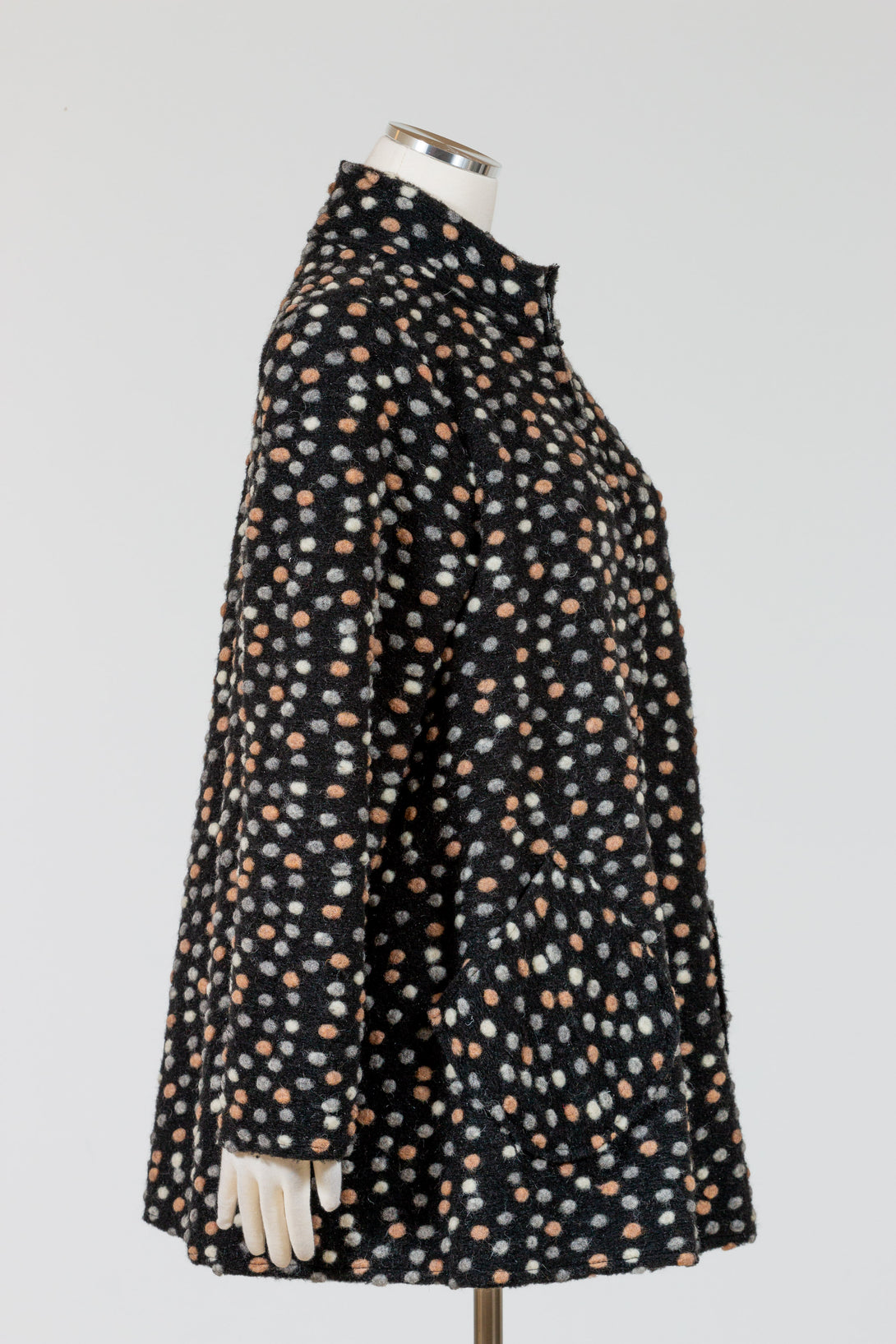 CutLoose-Clothing-Coat-Jacket-Black-Dots