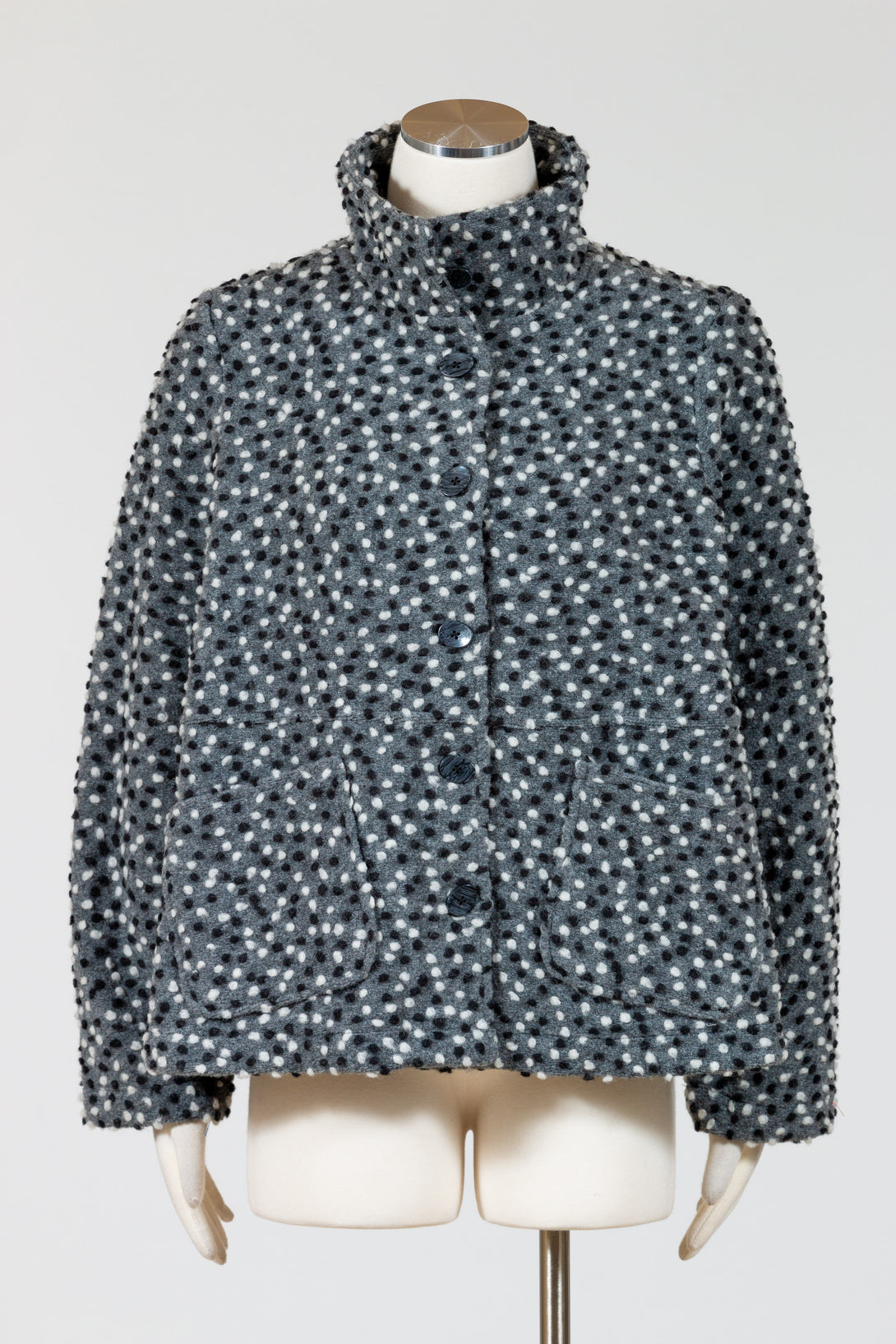 Habitat-Womens-Clothing-Dots-ButtonFront-Jacket-Iron-Grey