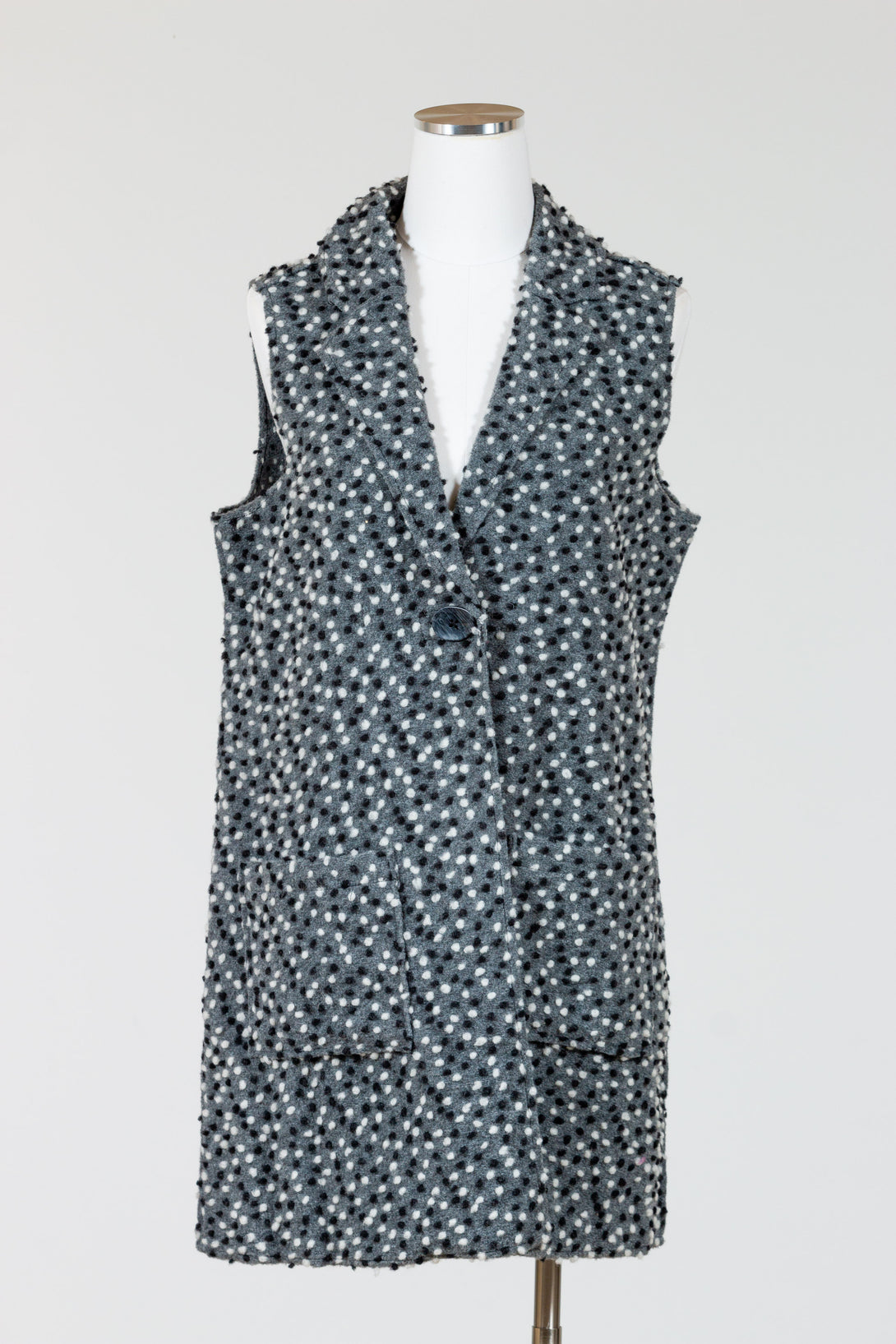 Habitat-Womens-Clothing-LotsOfDots-Tunic-Vest-Iron-Grey-Dots