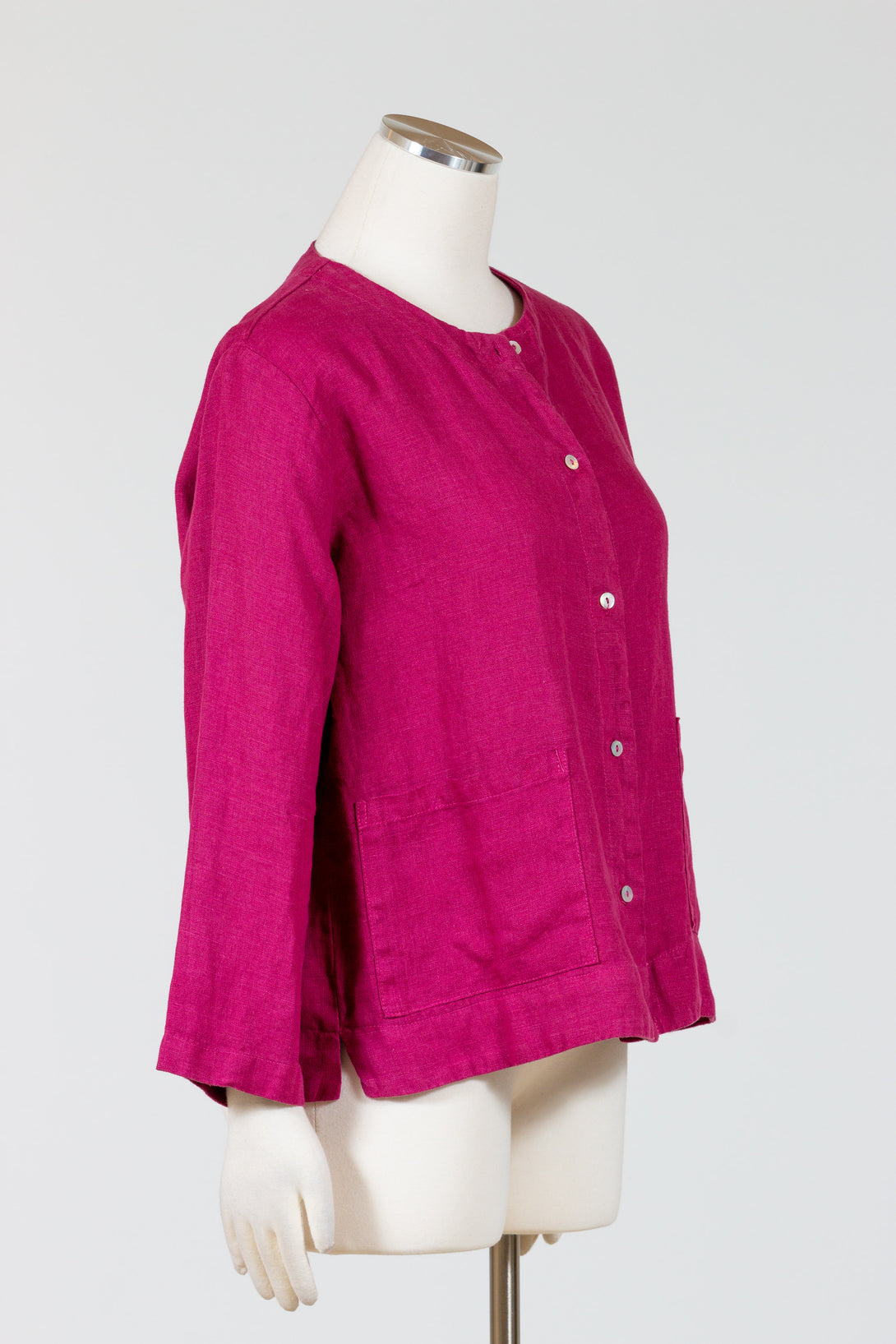 CutLoose-Womens-Clothing-Fashion-Cropped-Jacket-Linen-Rhubarb-Pink