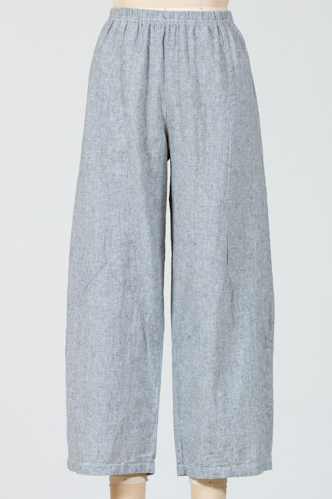 CutLoose-Womens-Clothing-Fashion-Knit-Crop-Barrel-Pant-Elastic-Cotton-Linen-White