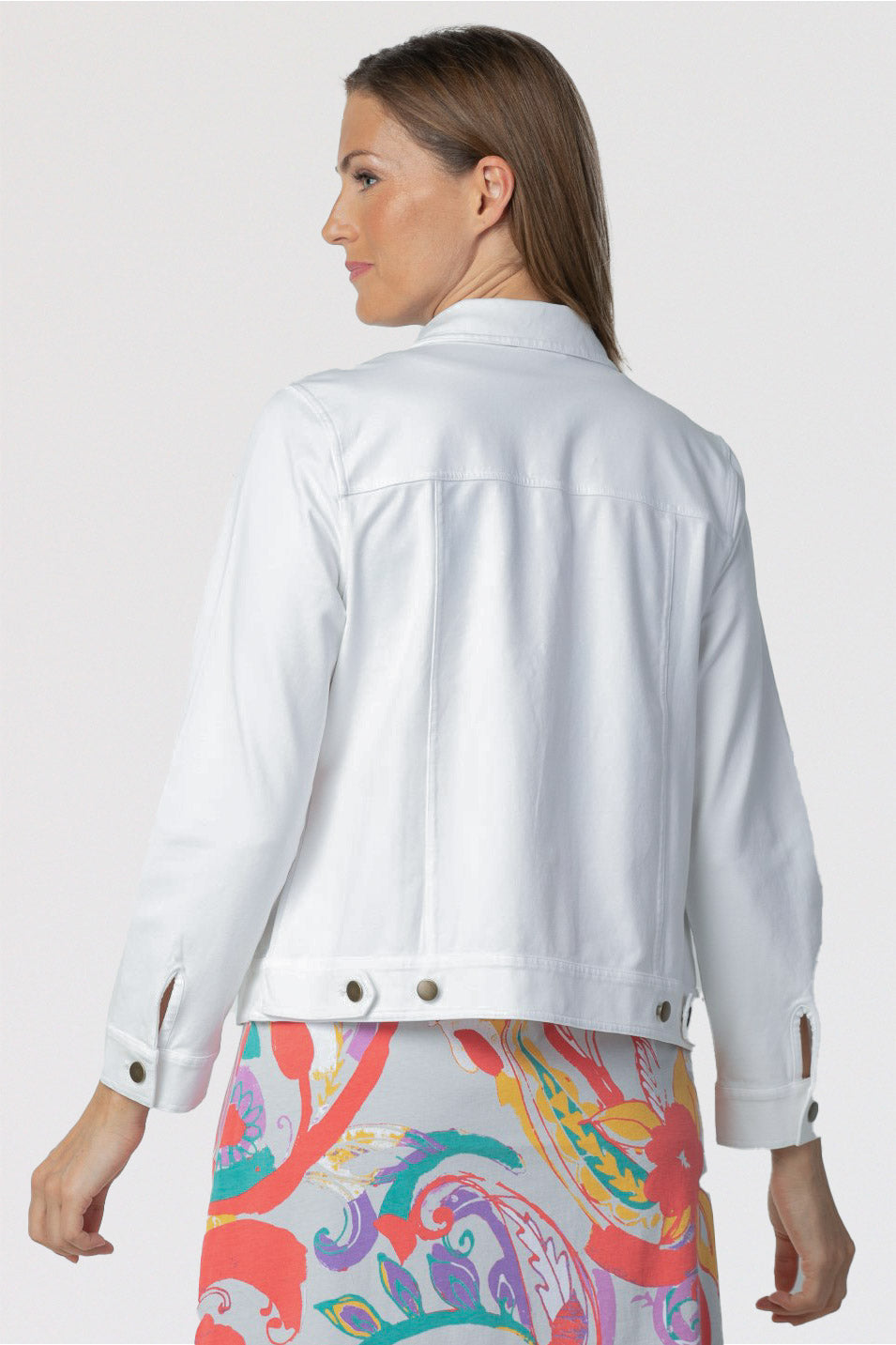 Habitat-Womens-Clothing-Cropped-SlimFit-Jacket-Jean-Soft-Comfortable-Cotton-White