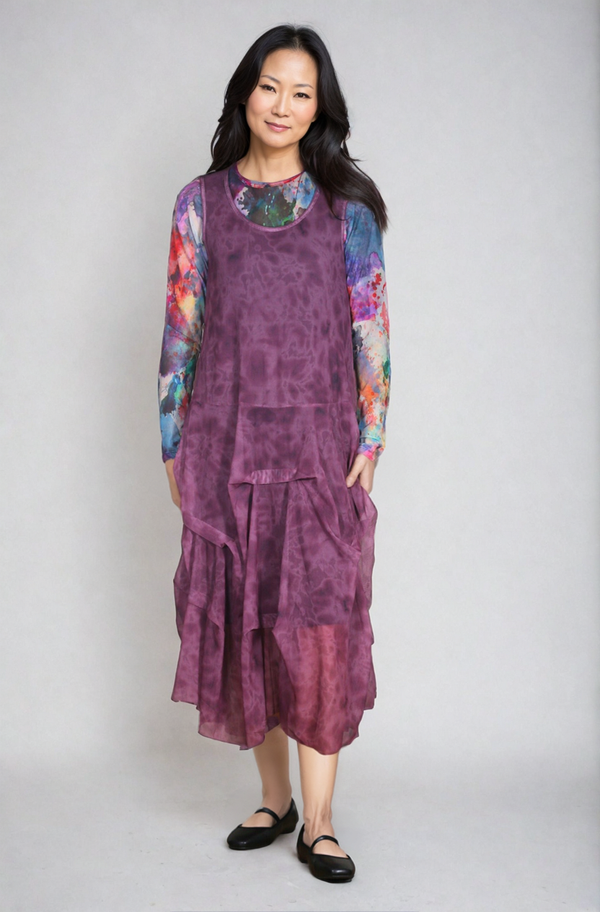 Kozan-Clothing-Martha-Dress-Polyester-Spandex-ComfyUSA-Violet-Purple