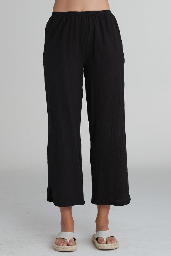 cut Loose vented pant, black