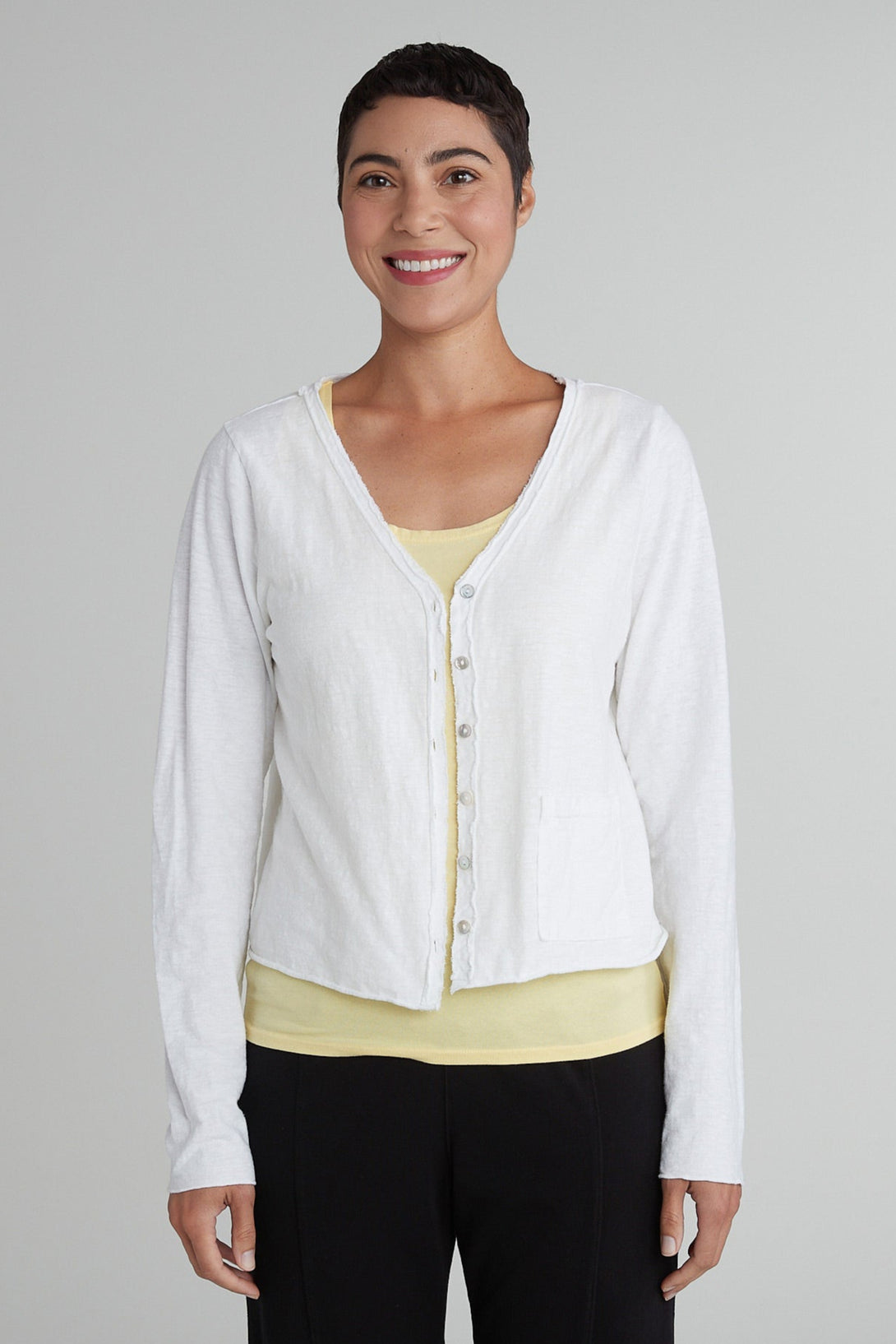 Cut Loose Cropped Pocket Cardigan
