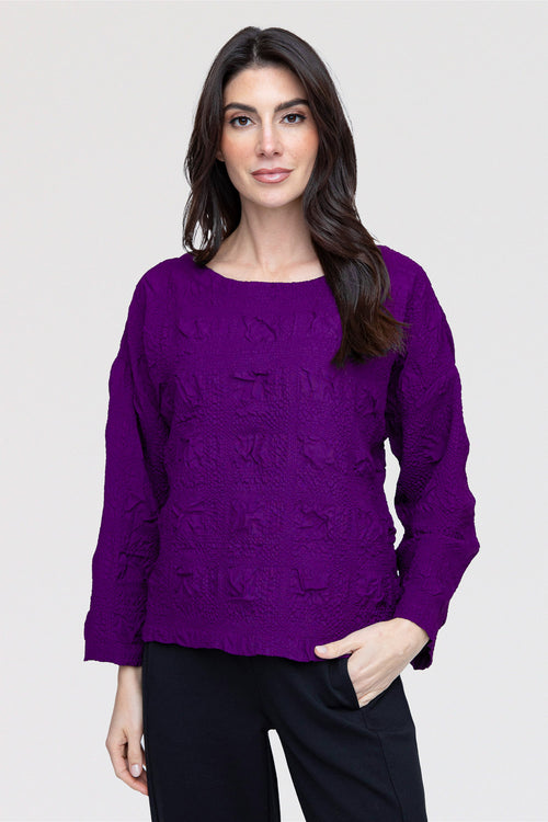 Windowpane Audrey Pullover