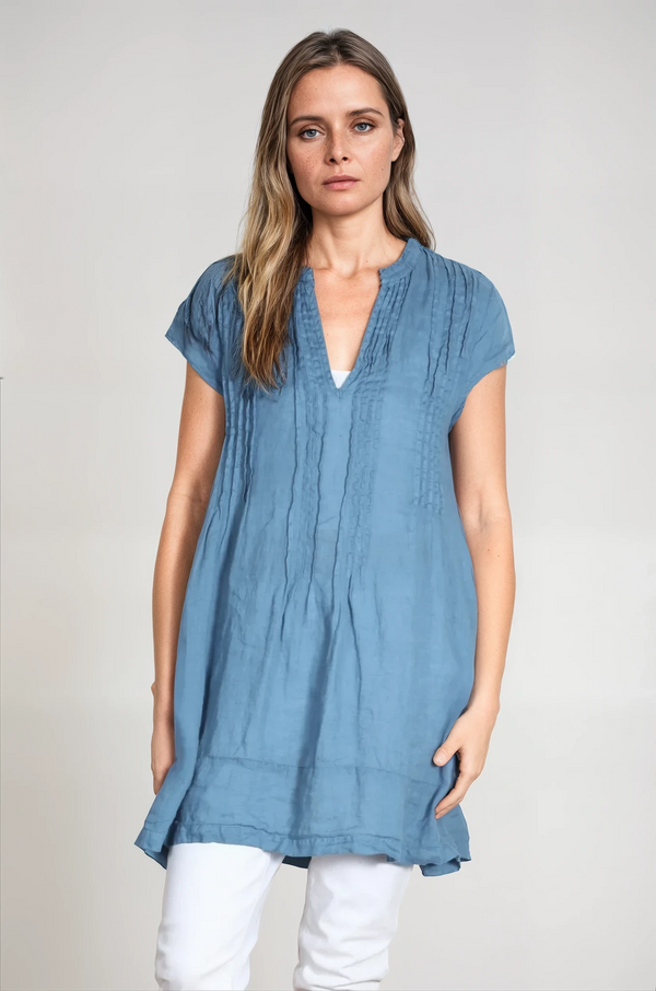 CPShades-Womens-Clothing-Regina-CapSleeve-Top-Shirt-Linen-Pleats-Lagoon 