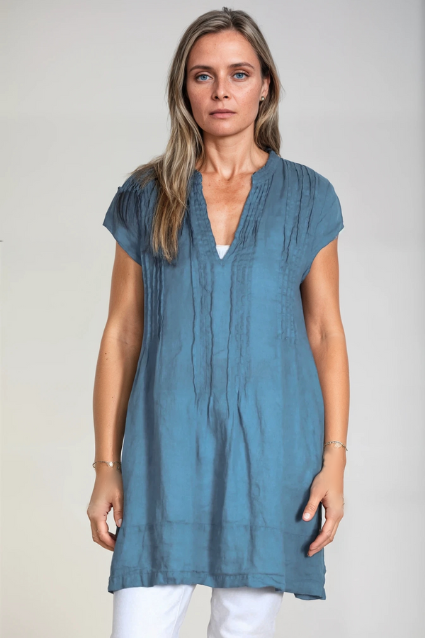 Regina Cap Sleeve Tunic