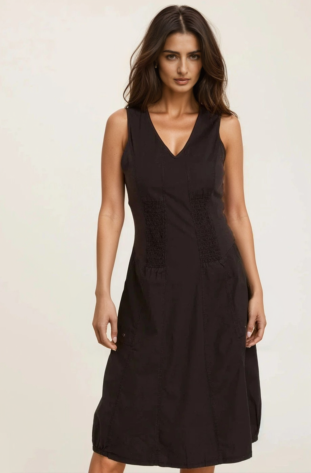 XCVI's Gibbon Dress Black