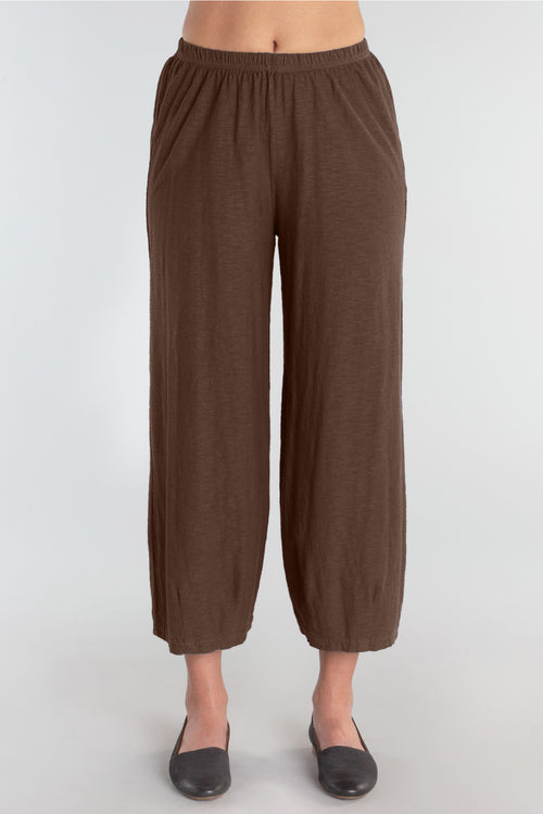 Cropped Pant with Darts