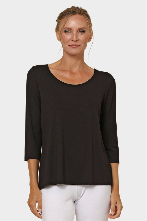 Chalet 3/4 sleeve basic top