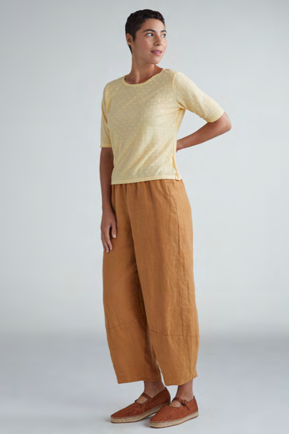 Cut Loose Lantern linen pant, Manuka