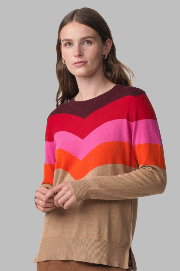 Retro Curve Sweater