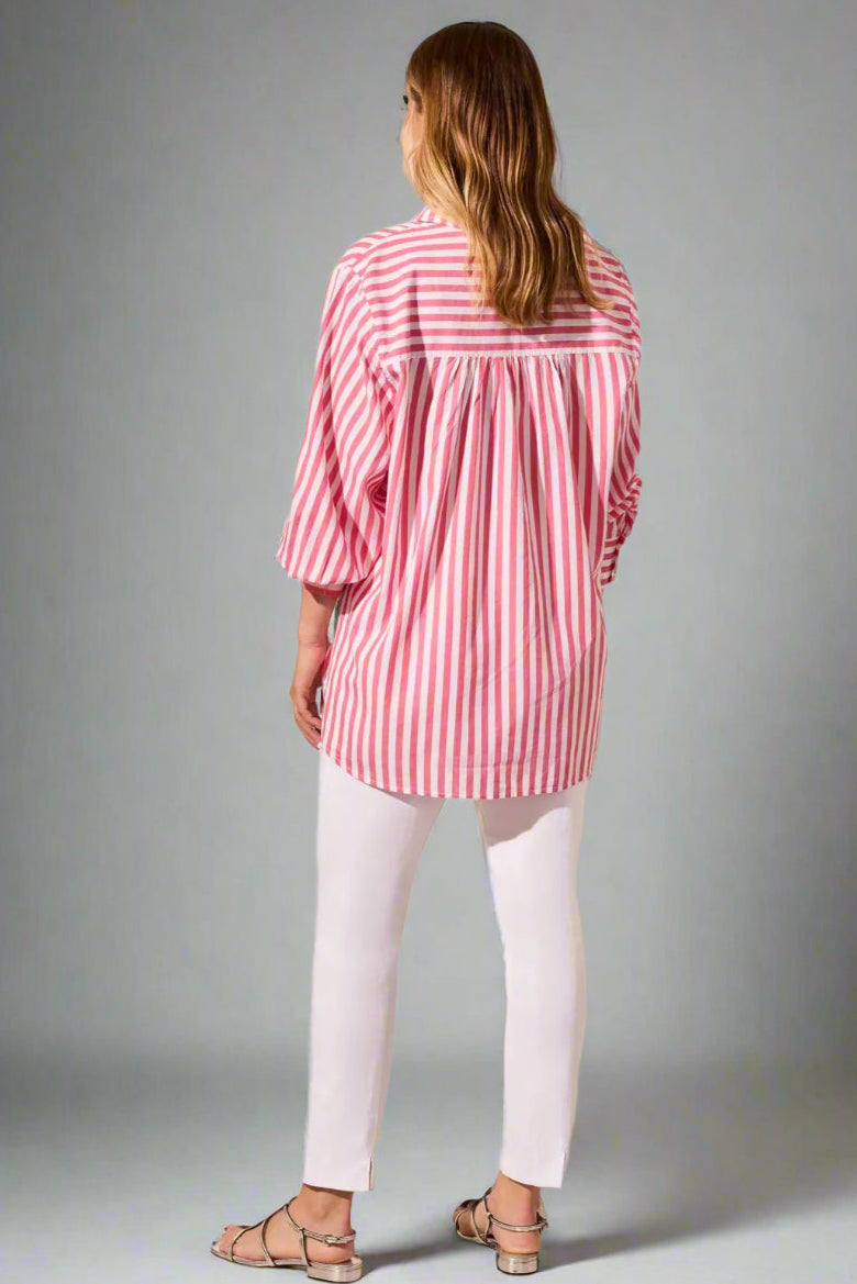 Tribal, Long Sleeve Striped Shirt