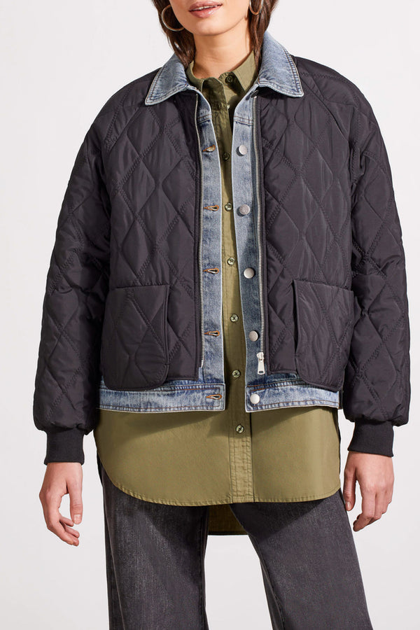 Fooler Bomber Quilted Jacket