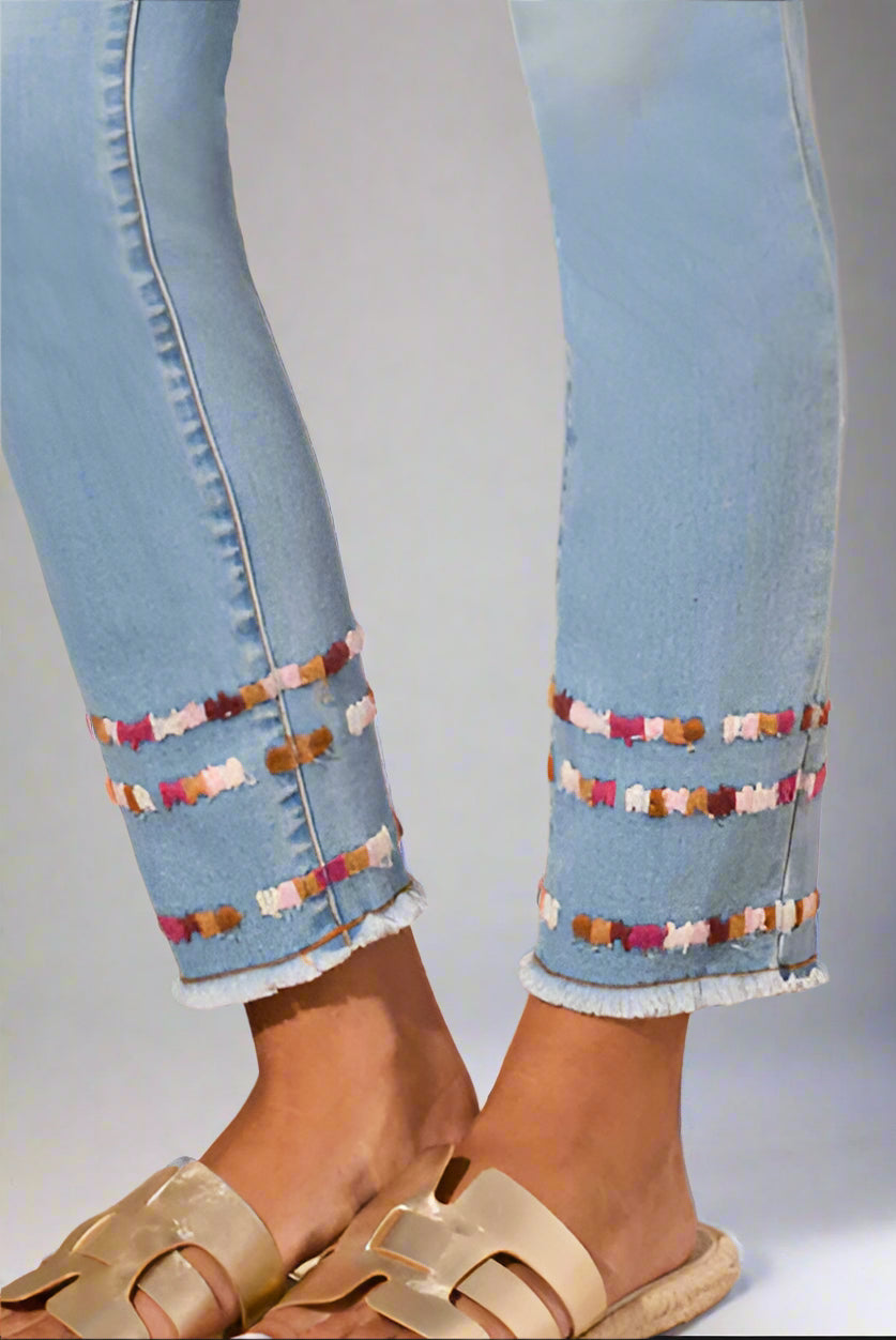 Audrey Pull on Slim Ankle Jean