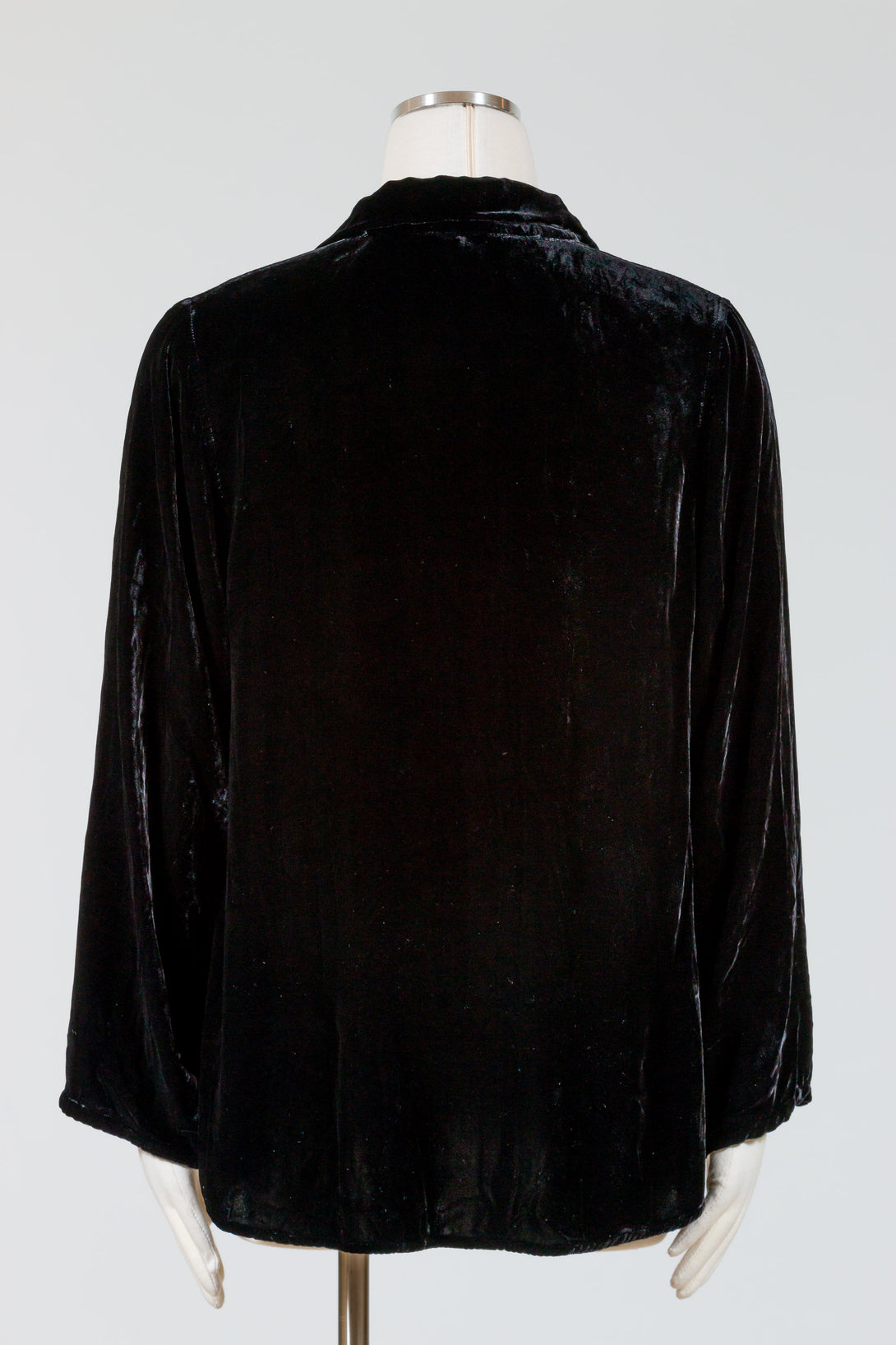 Kleen-LongSleeve-Shirt-Velvet-Black